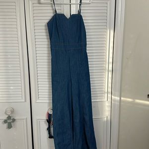Straight Leg Jean Romper